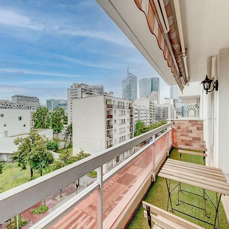 Grand appartement lumineux proche métro et Défense Courbevoie Extérieur photo